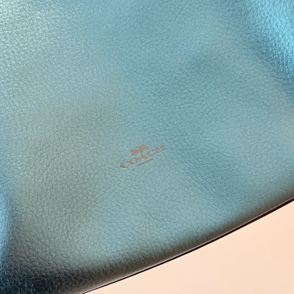 Coach Derby Metallic Tote Bag